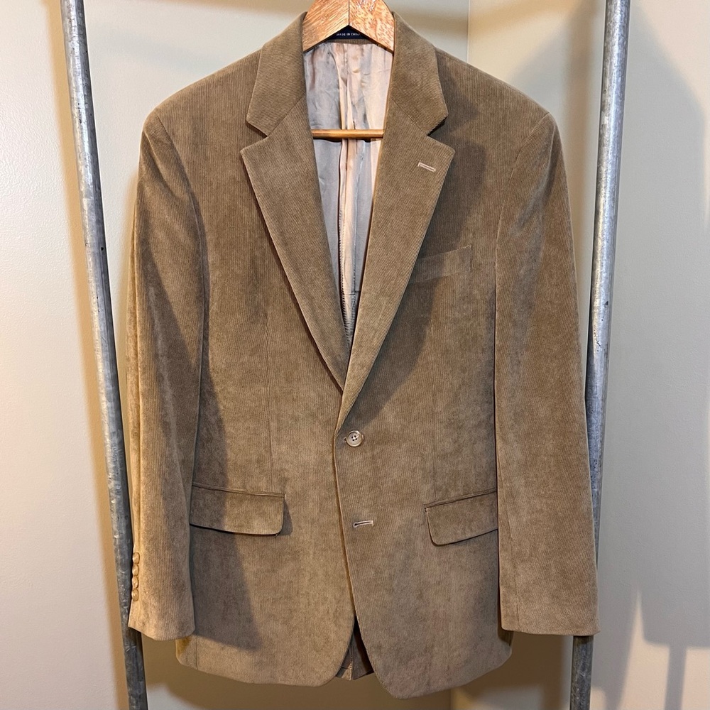 Ralph Lauren Camel Corduroy Sport Coat